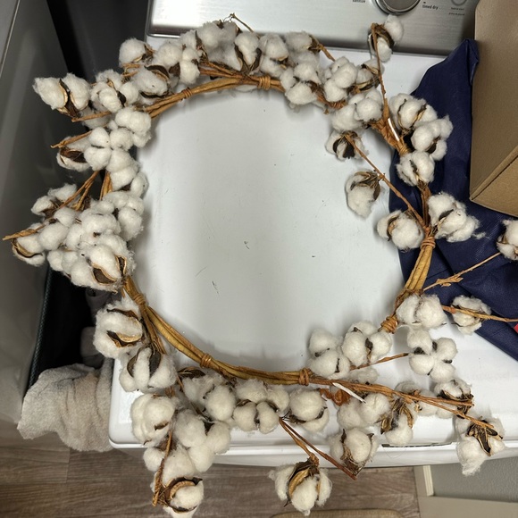 Cotton wreath - Picture 1 of 1